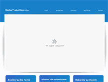 Tablet Screenshot of dlazba-vm.cz